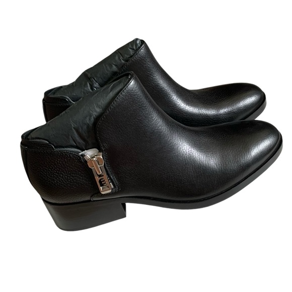 NWB 3.1 Phillip Lim Alexa Black Leather Zip Ankle Bootie SHE6-T186SPX Size 37.5 - Picture 1 of 11